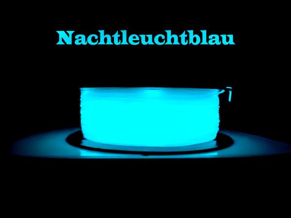 OWL-Filament PETG 1,75mm - GLOW IN THE DARK Blau (Nachtleuchtend)